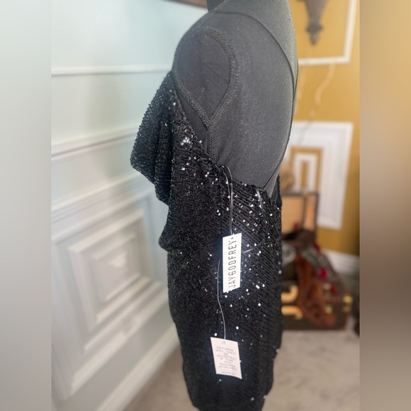 Jay Godfrey Mini Dress Little Black Dress - Picture 7 of 8